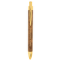 Rustic/Gold Leatherette Pen