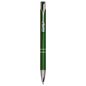 Gloss Green Ballpoint Pen with Silver Trim