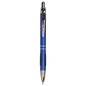 Gloss Blue Ballpoint Pen with Gripper