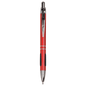 Gloss Red Ballpoint Pen with Gripper