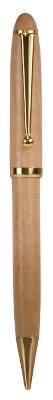 Maple Pencil with Gold Trim