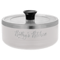 White 1.25 Quart Serving Bowl with Lid