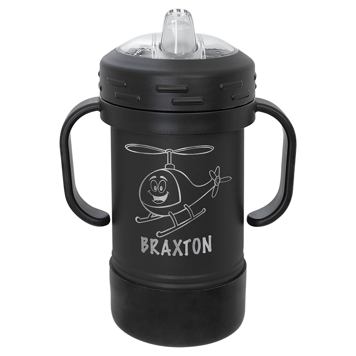 Black 10 oz. Polar Camel Sippy Cup