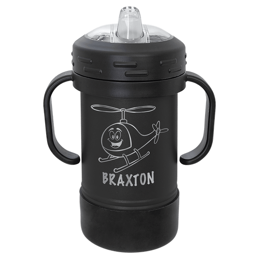 Black 10 oz. Polar Camel Sippy Cup