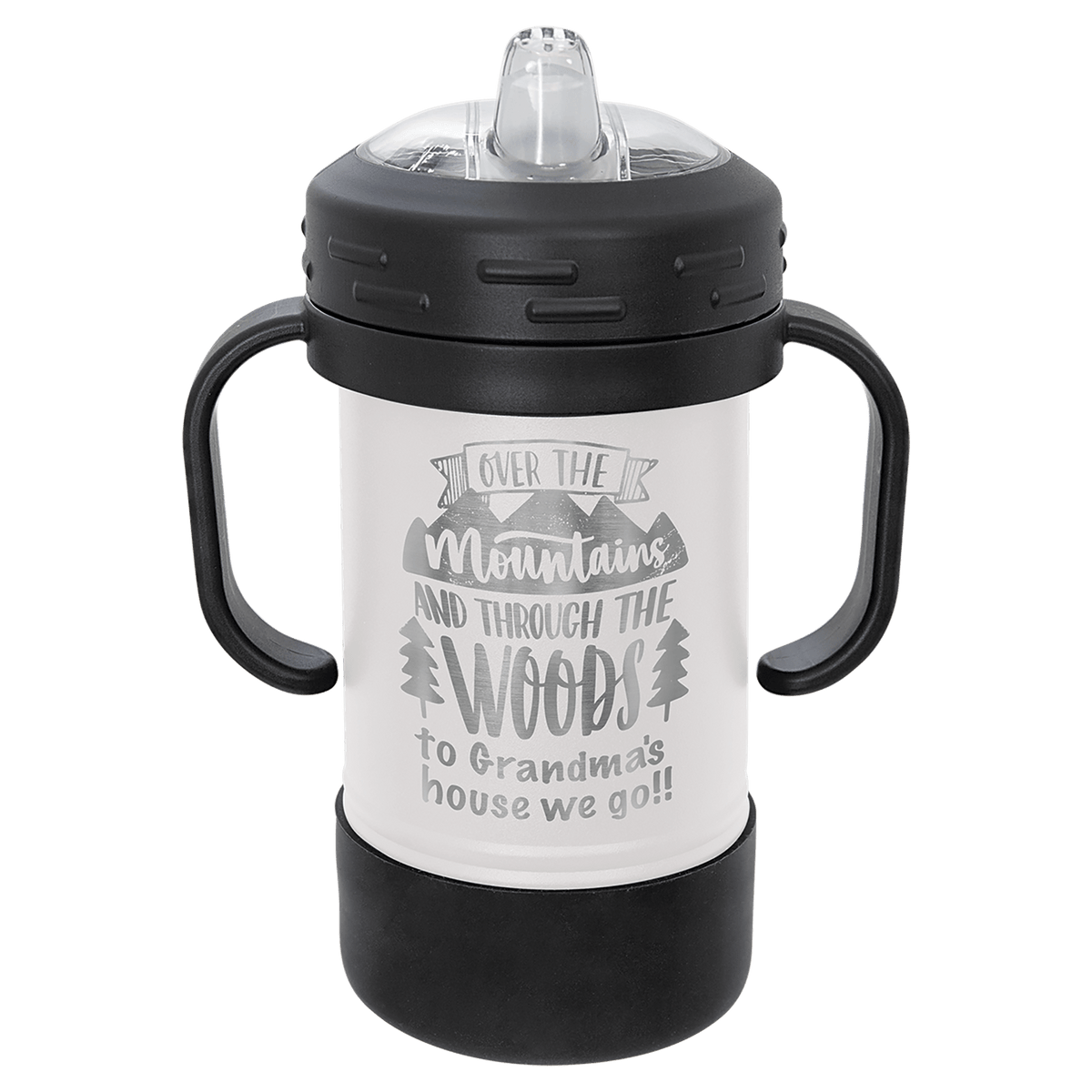 White 10 oz. Polar Camel Sippy Cup