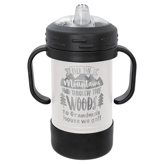 White 10 oz. Polar Camel Sippy Cup