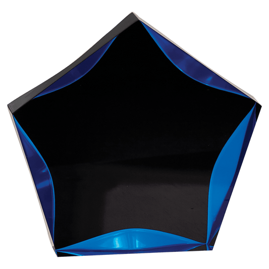 5" Black & Blue Luminary Premier Acrylic