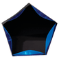 5" Black & Blue Luminary Premier Acrylic