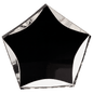 7"  Black & Clear Luminary Premier Acrylic