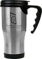 16 oz. Silver Travel Mug with Handle