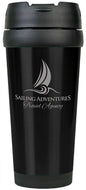 16 oz. Gloss Black Travel Mug