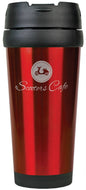 16 oz. Gloss Red Travel Mug