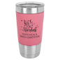 Pink 20 oz. Polar Camel Leatherette Grip Tumbler