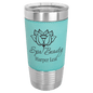 Teal 20 oz. Polar Camel Leatherette Grip Tumbler