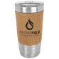 Bamboo 20 oz. Polar Camel Leatherette Grip Tumbler