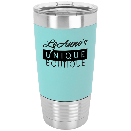 Teal/Black 20 oz. Polar Camel Silicone Grip Tumbler with Clear Lid