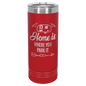 Red 22 oz. Polar Camel Skinny Tumbler with Slider Lid