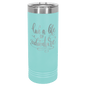 Teal 22 oz. Polar Camel Skinny Tumbler with Slider Lid