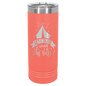 Coral 22 oz. Polar Camel Skinny Tumbler with Slider Lid