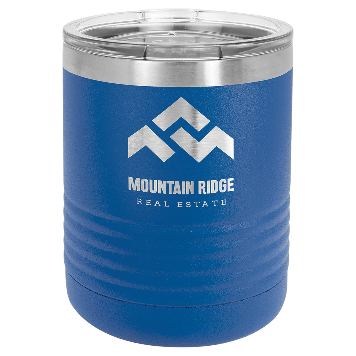 Royal Blue 10 oz. Polar Camel Ringneck Tumbler with Clear Lid