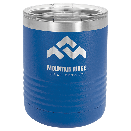 Royal Blue 10 oz. Polar Camel Ringneck Tumbler with Clear Lid