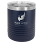 Navy Blue 10 oz. Polar Camel Tumbler with Clear Lid