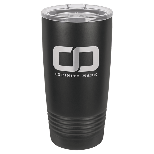 Black 20 oz. Polar Camel Ringneck Tumbler with Clear Lid