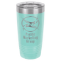 Teal 20 oz. Polar Camel Ringneck Tumbler with Clear Lid