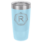 Light Blue 20 oz. Polar Camel Ringneck Tumbler with Clear Lid