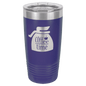 Purple 20 oz. Polar Camel Ringneck Tumbler with Clear Lid