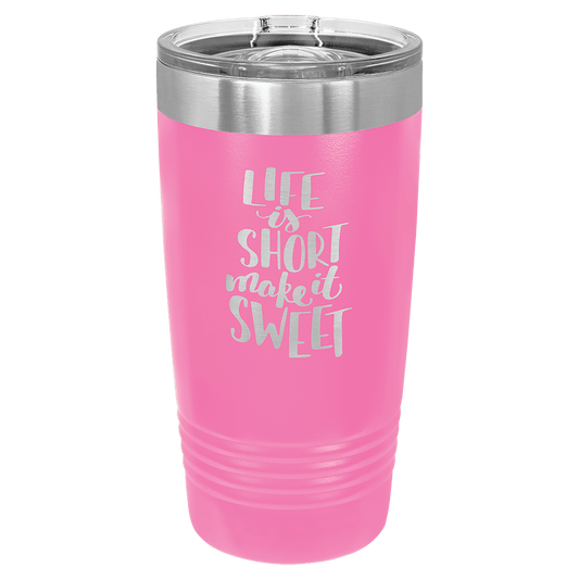 Pink 20 oz. Polar Camel Ringneck Tumbler with Slider Lid