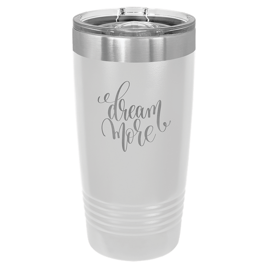 White 20 oz. Polar Camel Ringneck Tumbler with Slider Lid