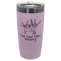 Polar Camel 20 oz. Moody Lilac/Ghost Black ION-Plated Tumbler with Slider Lid