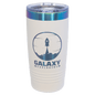 Polar Camel 20 oz. White/Prism ION-Plated Ringneck Tumbler with Slider Lid