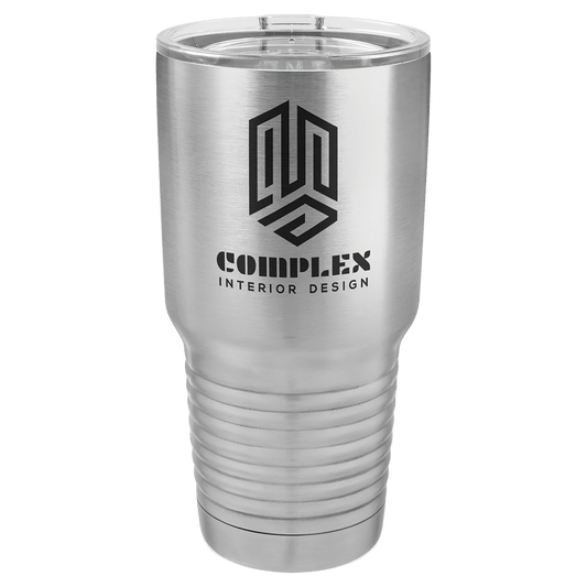 Stainless Steel Polar Camel 30 oz. Ringneck Vacuum Insulated Tumbler with Lid