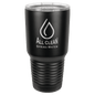 Black 30 oz. Polar Camel Ringneck Tumbler with Clear Lid