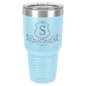 Light Blue Polar Camel 30 oz. Ringneck Vacuum Insulated Tumbler with Lid