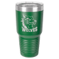 Green 30 oz. Polar Camel Ringneck Tumbler with Clear Lid