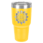 Yellow 30 oz. Polar Camel Ringneck Tumbler with Clear Lid