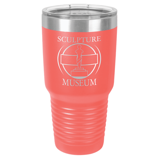 Coral 30 oz. Polar Camel Ringneck Tumbler with Clear Lid