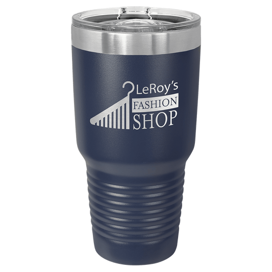Navy Blue 30 oz. Polar Camel Ringneck Tumbler with Slider Lid