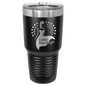 Black with Silver Ring 30 oz. Polar Camel Ringneck Tumbler with Slider Lid