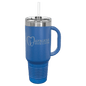 Royal Blue Polar Camel 40 oz. Travel Mug with Straw and Snap Lid