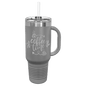 Dark Gray Polar Camel 40 oz. Travel Mug with Straw and Snap Lid