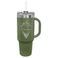Olive Green Polar Camel 40 oz. Travel Mug with Straw and Snap Lid