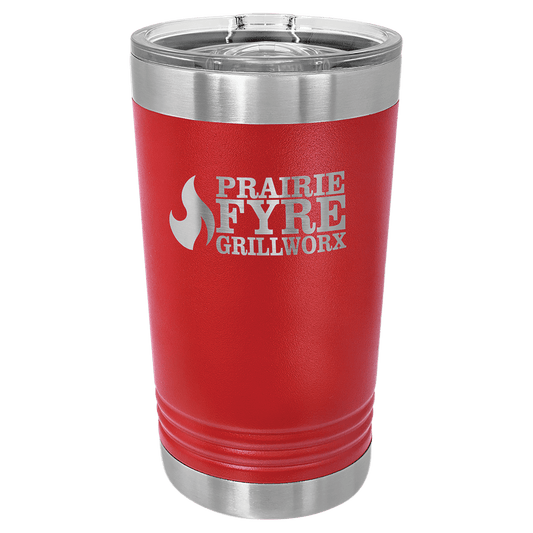 Red 16 oz Polar Camel Pint Tumbler with Slider Lid