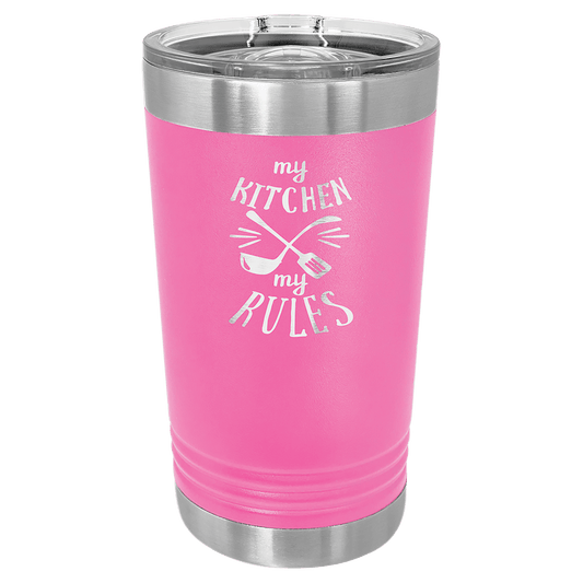 Pink 16 oz Polar Camel Pint Tumbler with Slider Lid