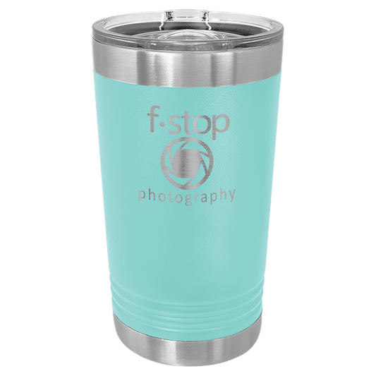 Teal 16 oz Polar Camel Pint Tumbler with Slider Lid