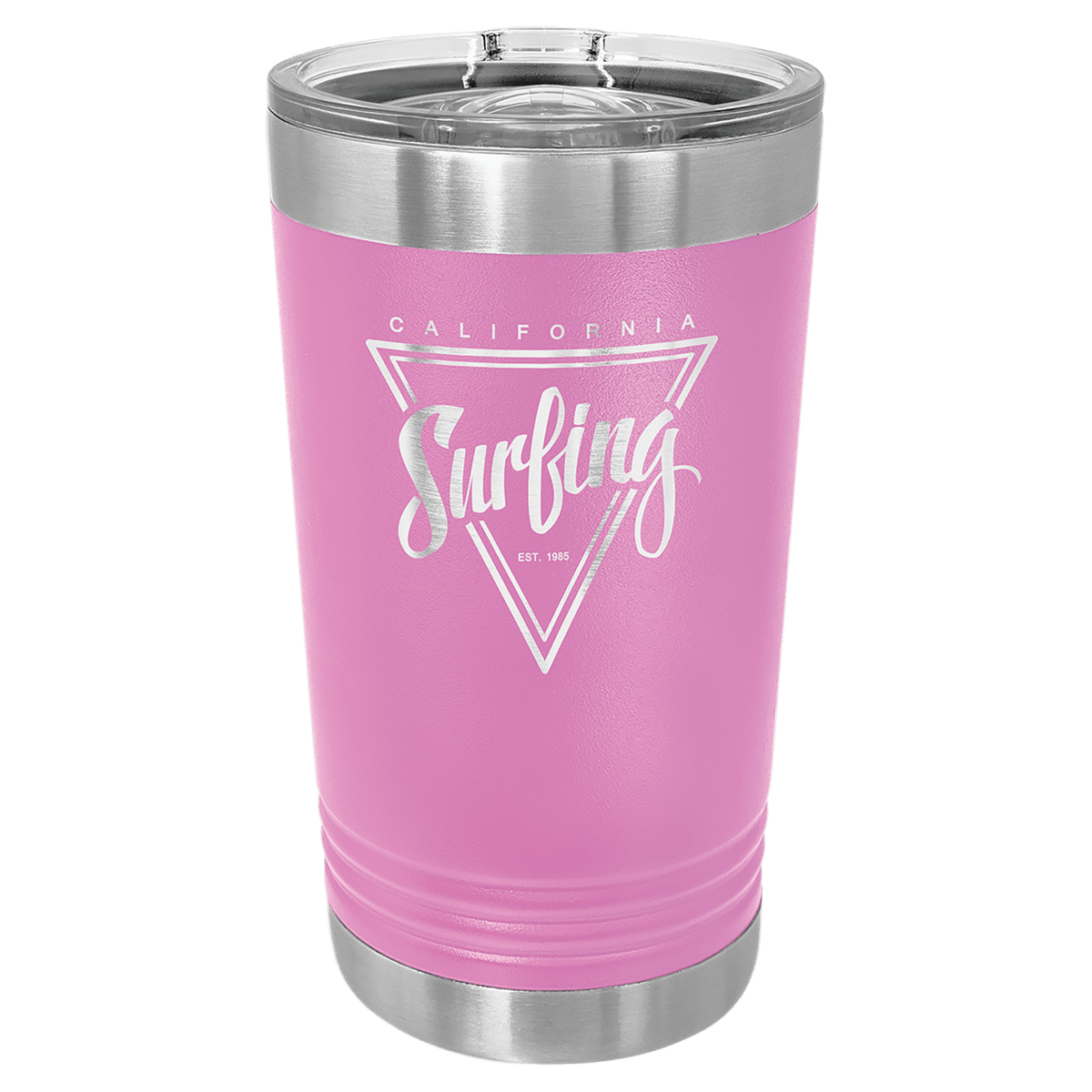 Light Purple 16 oz Polar Camel Pint Tumbler with Slider Lid