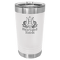 White oz Polar Camel Pint Tumbler with Slider Lid